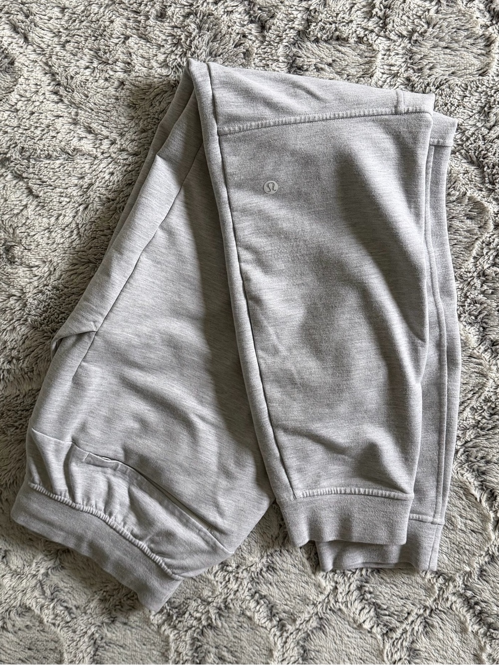 Lululemon City Sweat Jogger Men's Small French Terry Gray Athleisure Training